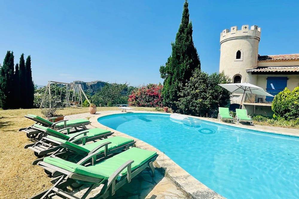 Provencal character house - Swimming pool - Tennis - Sport in Évenos, Toulon region