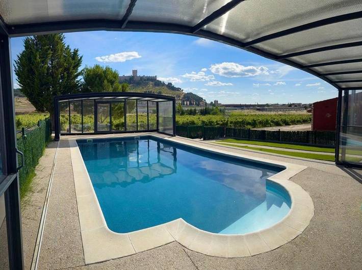 Chalet para 8 personas, con jardín además de piscina y vistas, Se admiten mascotas en Provincia de Valladolid - 2