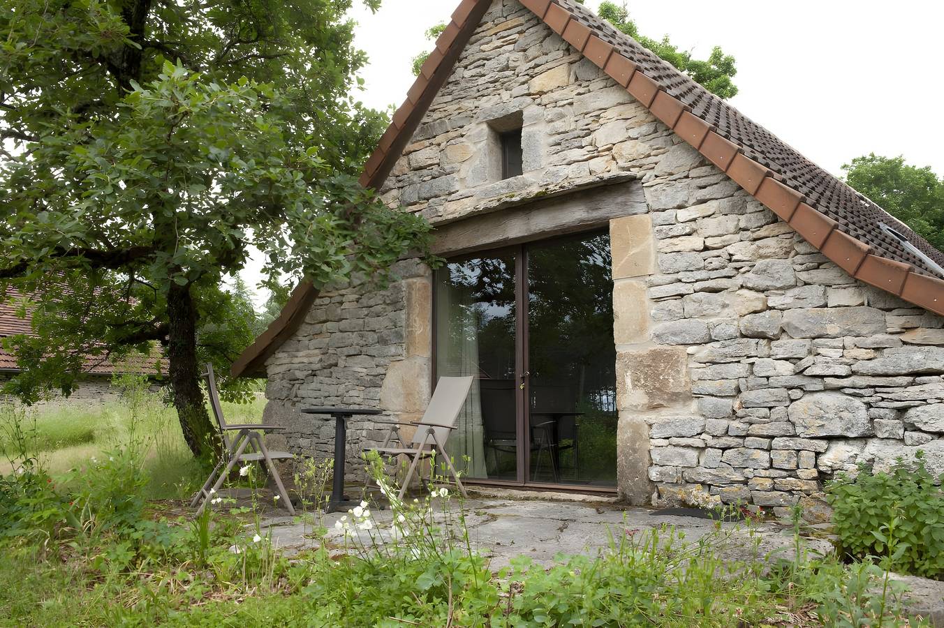 Cama Y Desayuno para 3 Personas en Marcilhac-sur-Célé, Parque Natural Regional Causses du Quercy