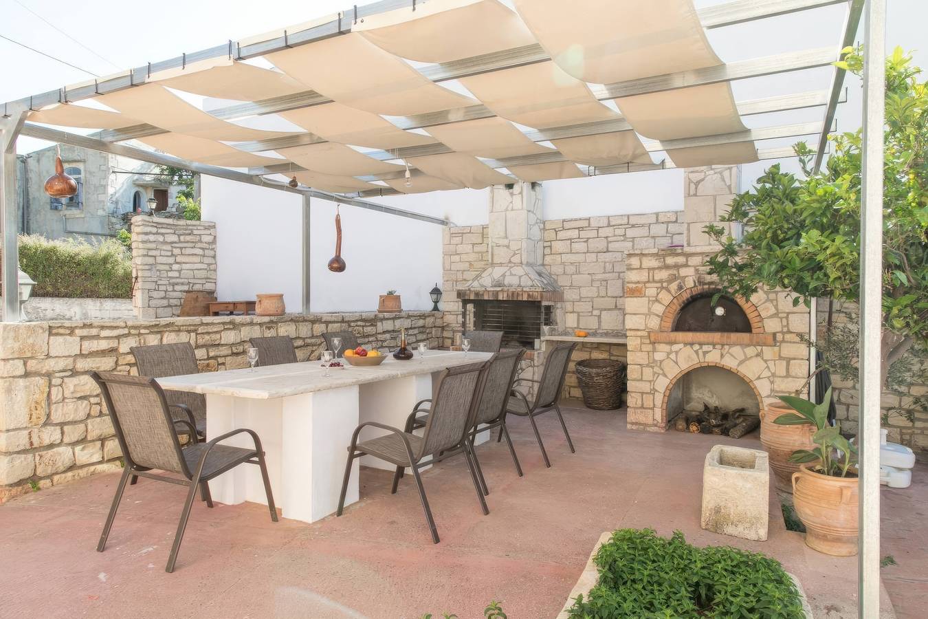 Villa för 10 Personer med balkong in Pigouniana, Rethymno region