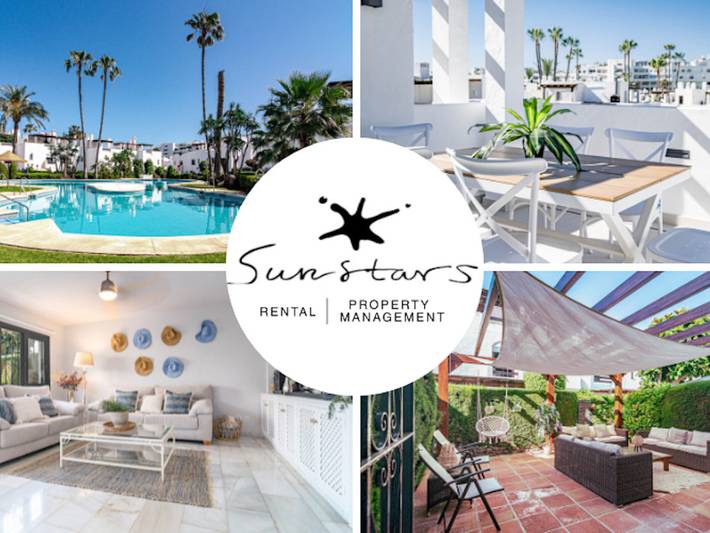 Gîte für 8 Personen, mit Terrasse und Garten sowie Pool in Marbella