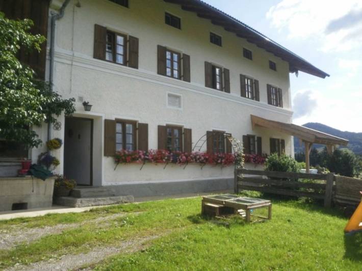 Bauernhof für 5 Personen, mit Balkon und Terrasse sowie Garten und Ausblick