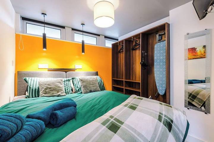 Appartement entier, Stylish 1-Bed Apartment in Wigan | Free Parking in Wigan, Grand Manchester