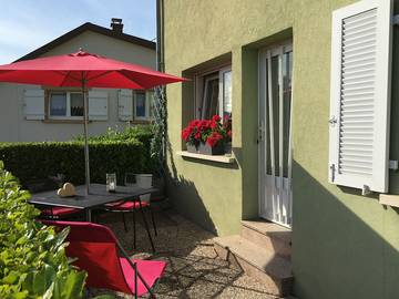 Gîte pour 2 personnes, avec terrasse à Saint-Amarin