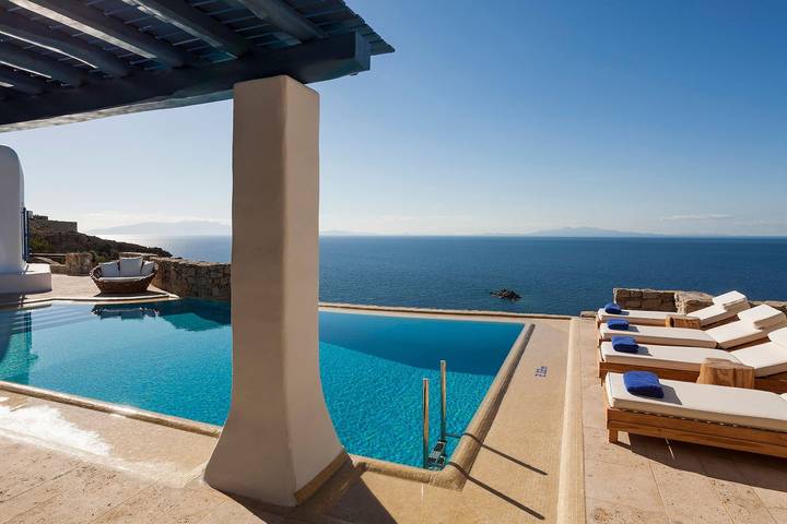 Villa mit pool für 6 Personen, mit Garten und Pool sowie Meerblick auf Mykonos - 3