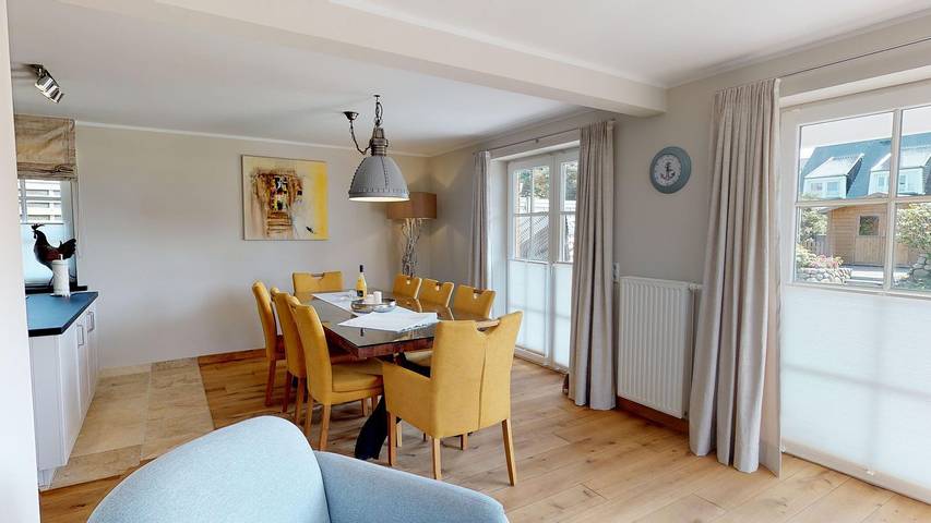 Ferienhaus für 10 Personen, mit Garten und Sauna sowie Balkon in Wenningstedt - 4