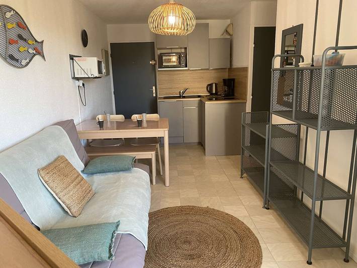 Appartement entier, Appartement 2 pièces avec parking privé au Grau-du-Roi in Le Grau-du-Roi, Côte d'Améthyste