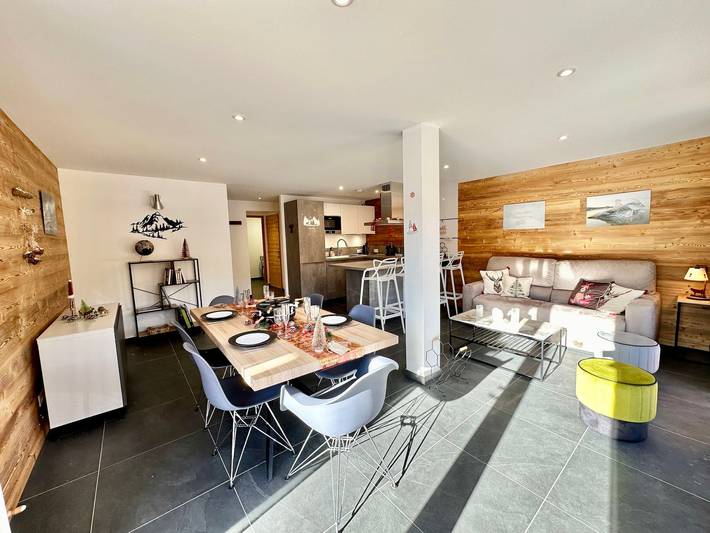 Chalet pour 6 personnes, avec balcon à Vars