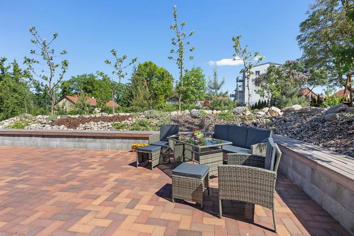 Appartement entier, Appartement de vacances 'Schafstube' avec terrasse commune, jardin commun et Wi-Fi in Zeschdorf, Märkische Schweiz-Oderland
