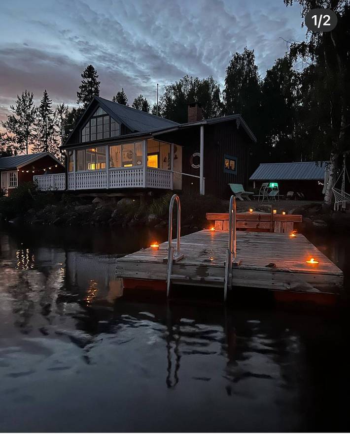 Ferienhaus für 13 Personen, mit Sauna und Garten - 1