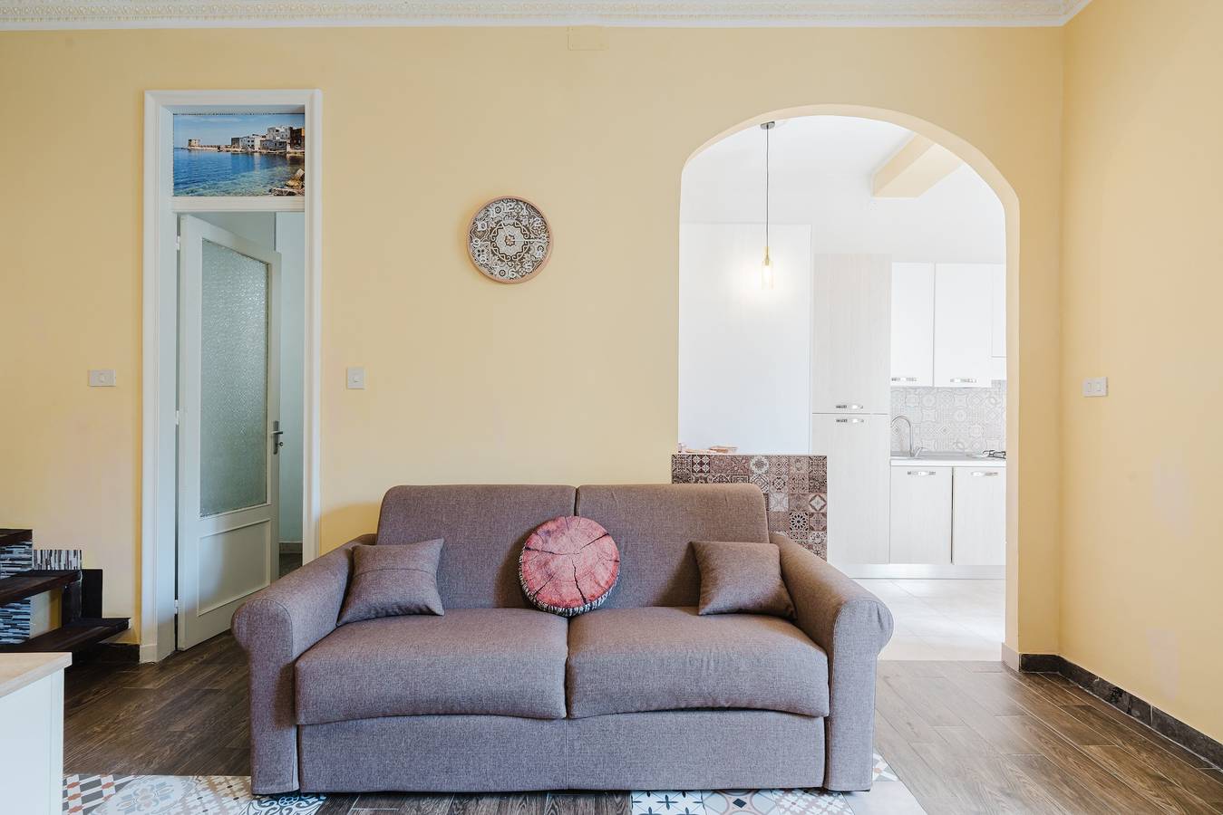 Apartamento entero, Apartamento 'L'eleganza Del Riccio' con vistas al mar, Wi-Fi y aire acondicionado in Trapani, Provincia de Trapani