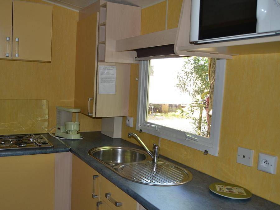 Camping Maeva Escapades Le Casque Roi - Mobilhome 2 personas - Mobil home 2 personas confort Irm/Bk in Salavas, Gorges de l’Ardèche