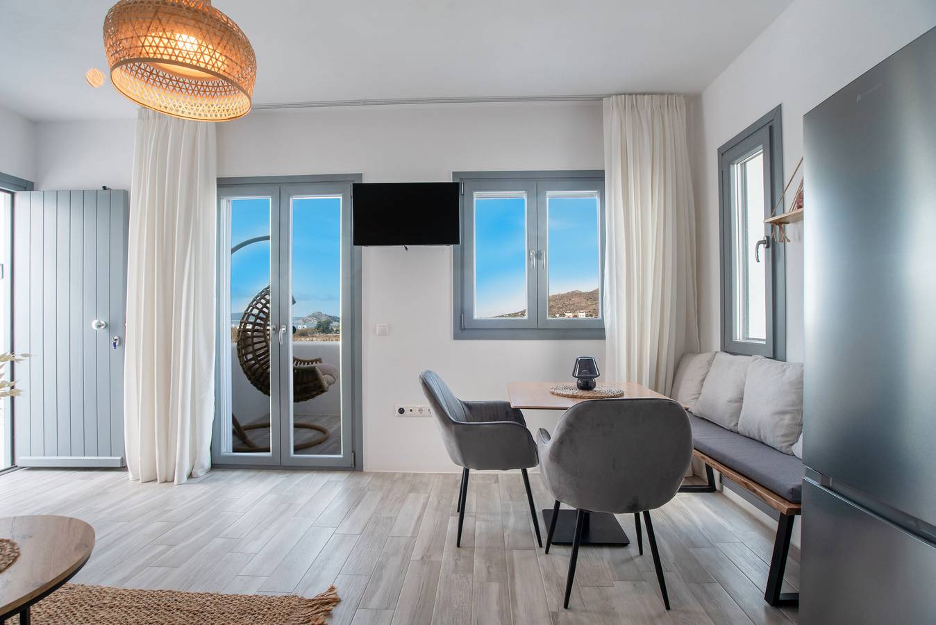 Geheel appartement, Appartement 'Luxury Sea View in Kastraki' met Zeezicht, Wi-Fi en Airconditioning in Kastraki (Naxos), Cycladen