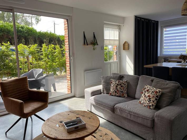 Gîte pour 4 personnes, avec terrasse à Frelinghien