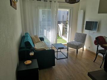 Gîte pour 2 personnes, avec vue ainsi que piscine et terrasse dans Port du Crouesty