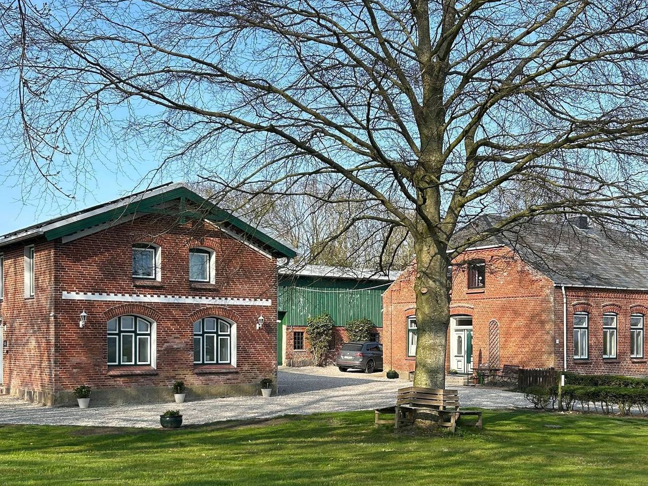Johanneshof Habernis - Ferienwohnung Steuerbord auf dem Johanneshof in Habernis, Steinberg