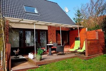 Ferienwohnung für 2 Personen, mit Terrasse und Garten auf Fehmarn