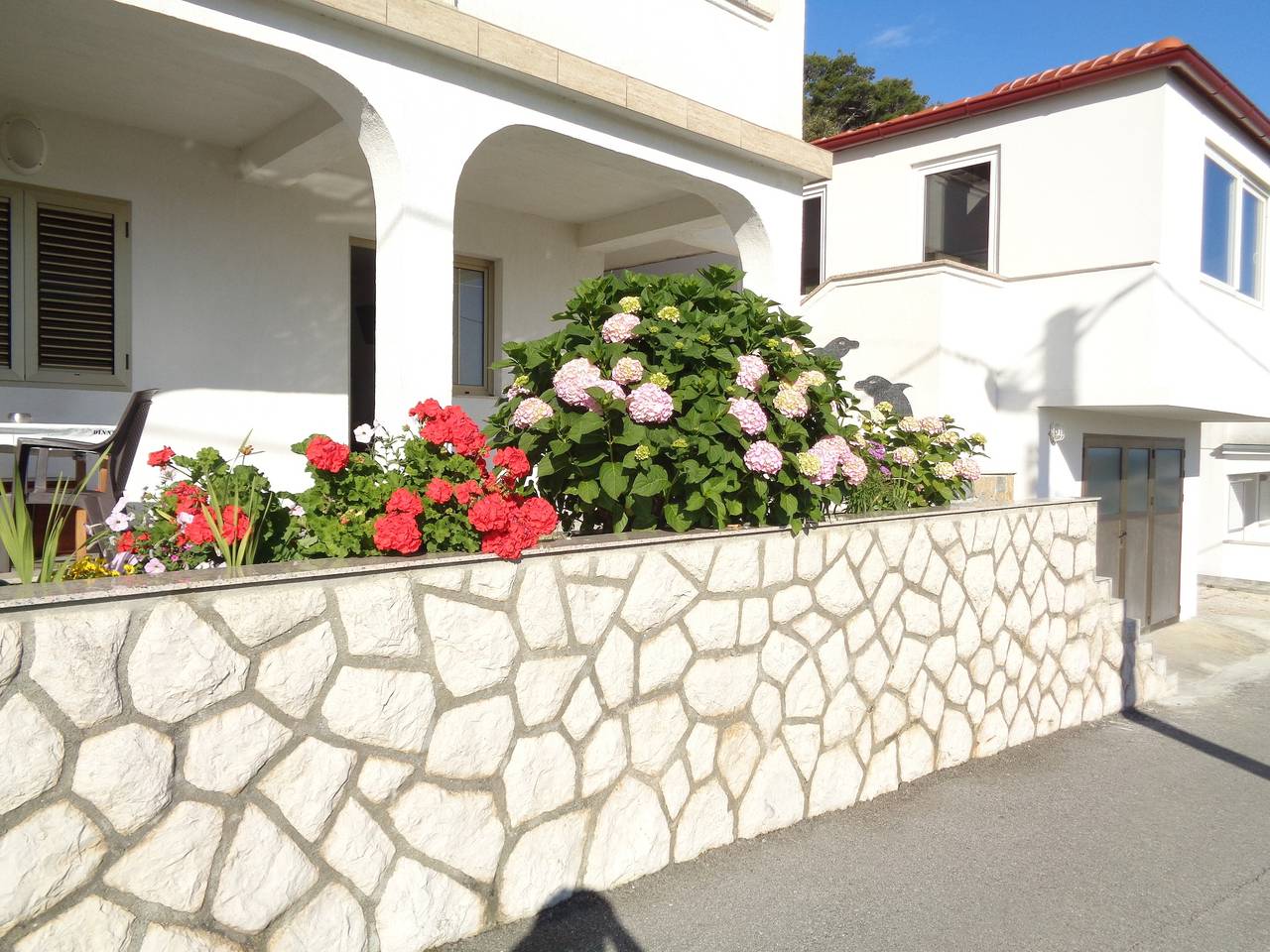 Entire apartment, One bedroom apartment with terrace and sea view Lopar, Rab A-17103-c in Lopar, Rab