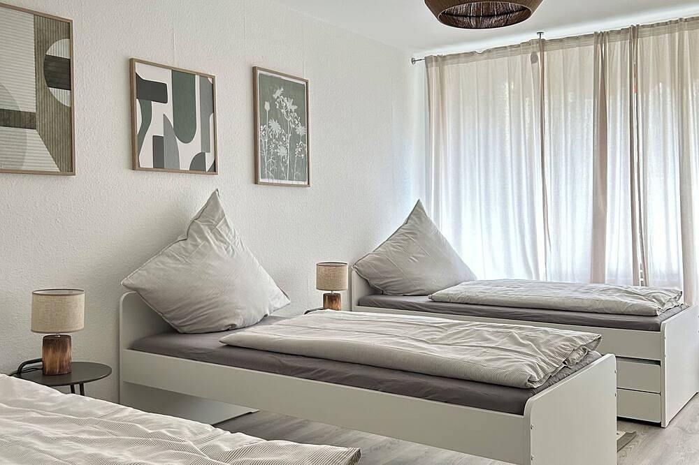Ganze Wohnung, Stilvolles 80 m² Designer-Apartment mit Balkon im Herzen von Durlach in Durlach, Karlsruhe