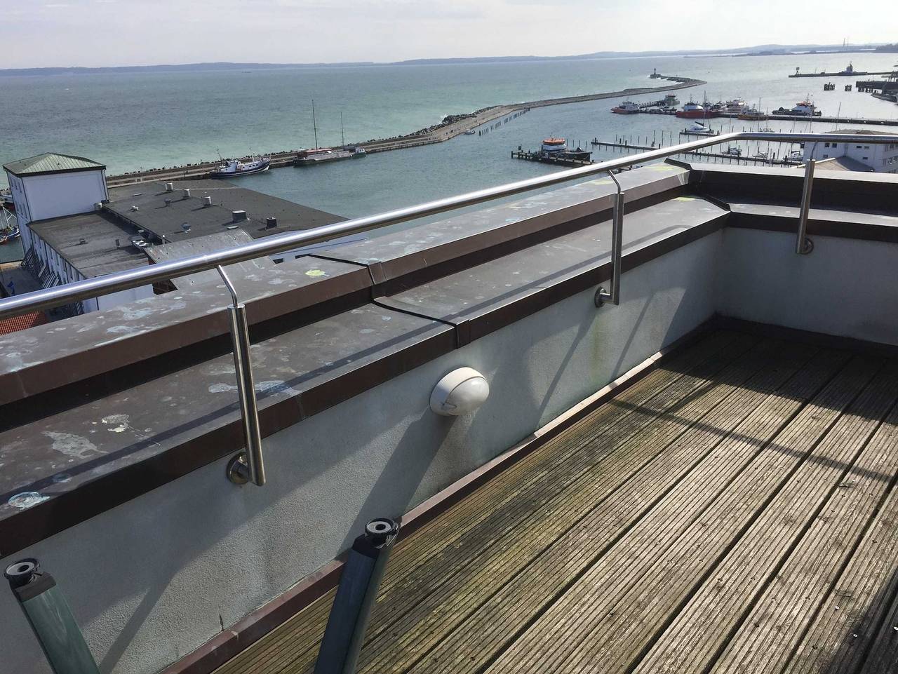 Ganze Ferienwohnung, Lotsenturm Maisonette Adlerhorst - Panorama-Dachterrasse in Sassnitz, Nationalpark Jasmund