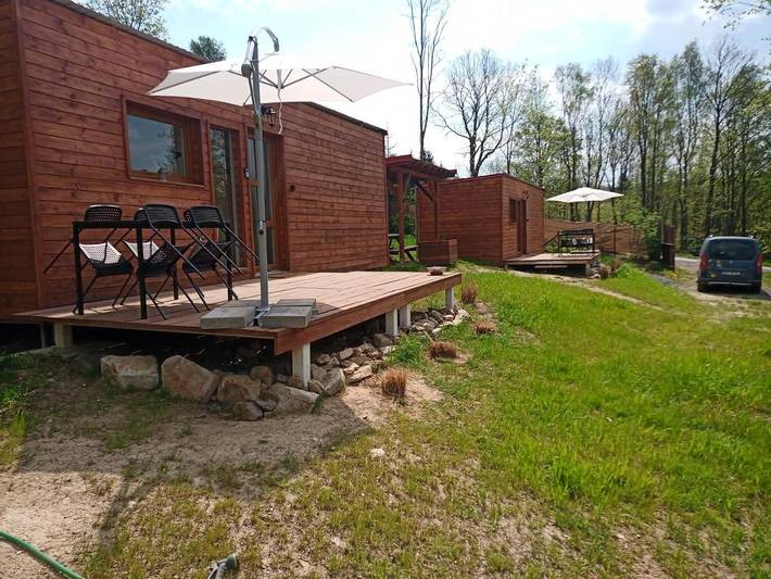 Vakantiepark voor 5 personen, with Terras and Tuin as well as Uitzicht in Tsjechië