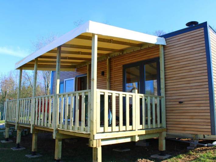 Mobil home pour 4 personnes, avec piscine, animaux acceptés à Le Grand-Serre - 3