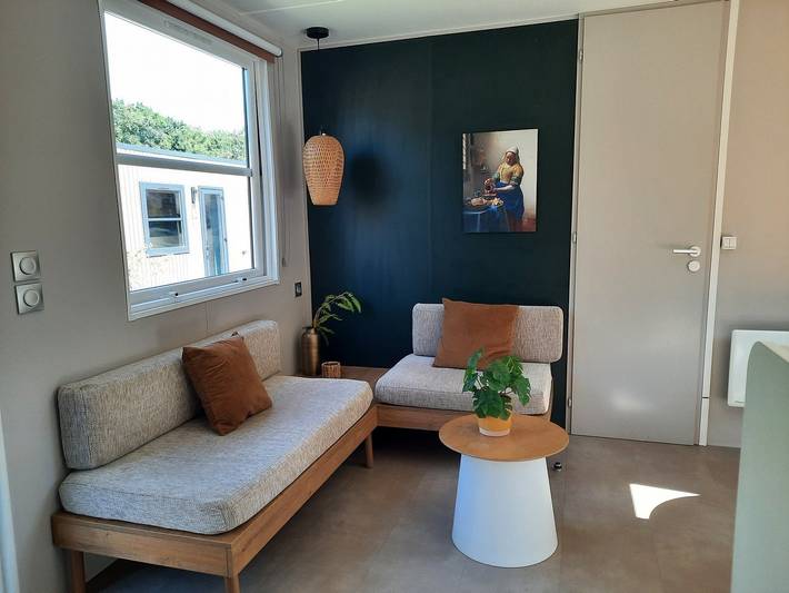 Vakantiepark Delftse Hout — Camping Lodge 6 Pers. in Delft, Stadsgewest Haaglanden