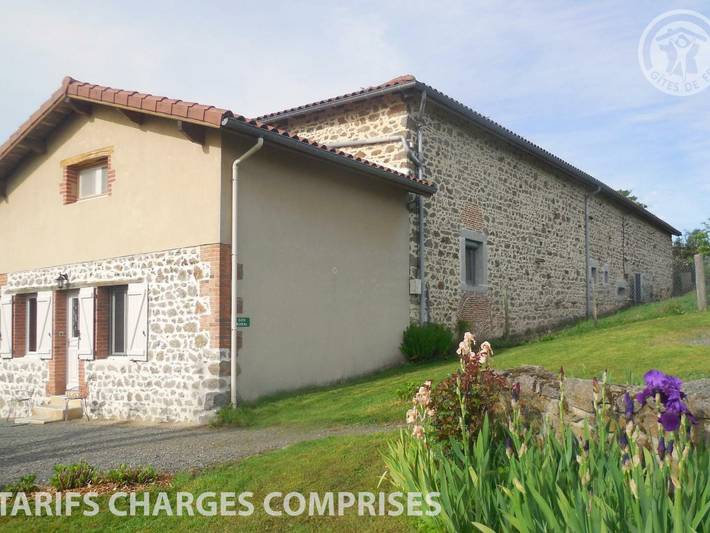 Gîte pour 5 personnes, avec Terrasse et Jardin