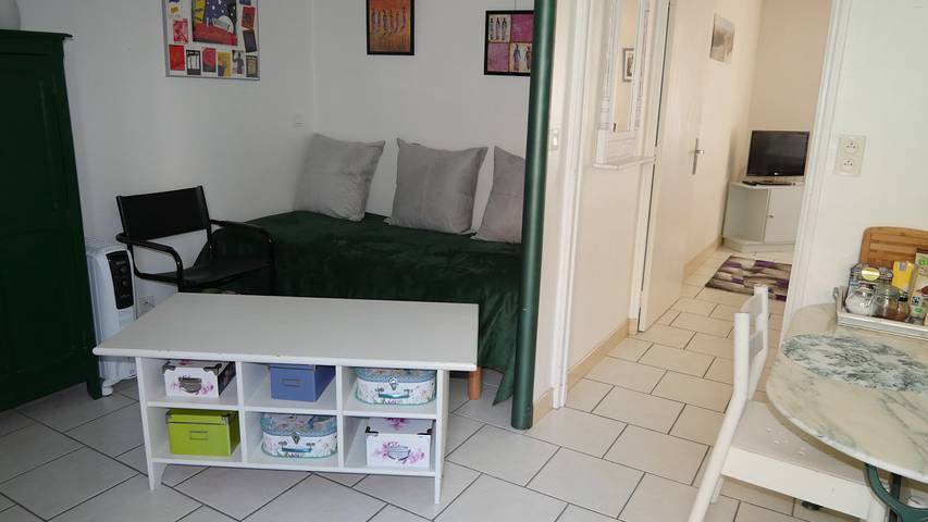 Appartement de vacances pour 3 personnes, avec terrasse et jardin