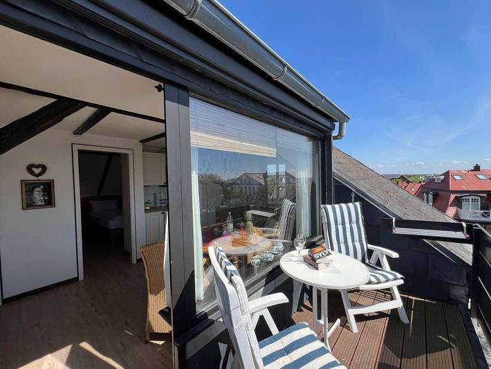 Ferienwohnung für 2 Personen, mit Balkon, mit Haustier - 1