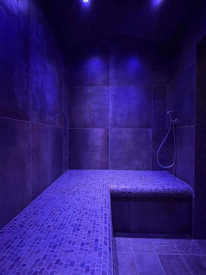 Gîte pour 2 personnes, avec piscine et sauna ainsi que jardin et vue dans Camelin - 4