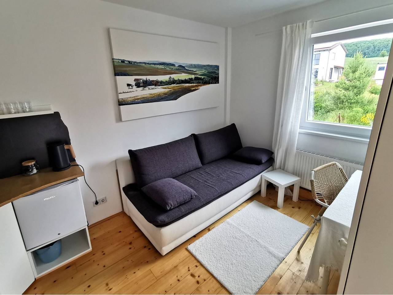 Ganze Ferienwohnung, Ferienwohnung Kunstatelier - neues Zimmer in Witzenhausen, Werratal