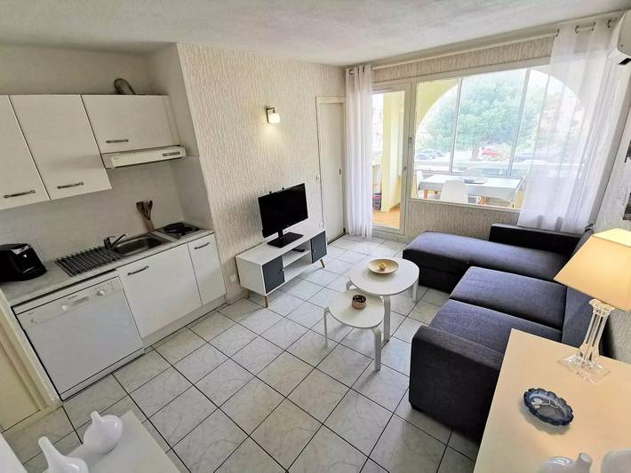 Apartamento para 5 personas, Se admiten mascotas en Leucate