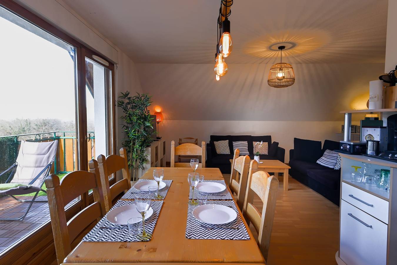 Ganze Ferienwohnung, Ferienwohnung für 6 Personen mit Balkon in Giez, Parc naturel régional du Massif des Bauges