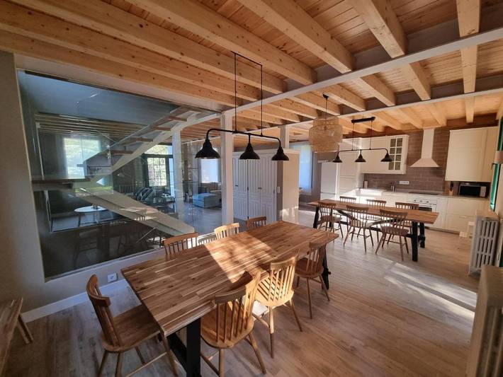 Casa rural para 9 personas, con Terraza además de Jardín y Vistas en Peguerinos - 2