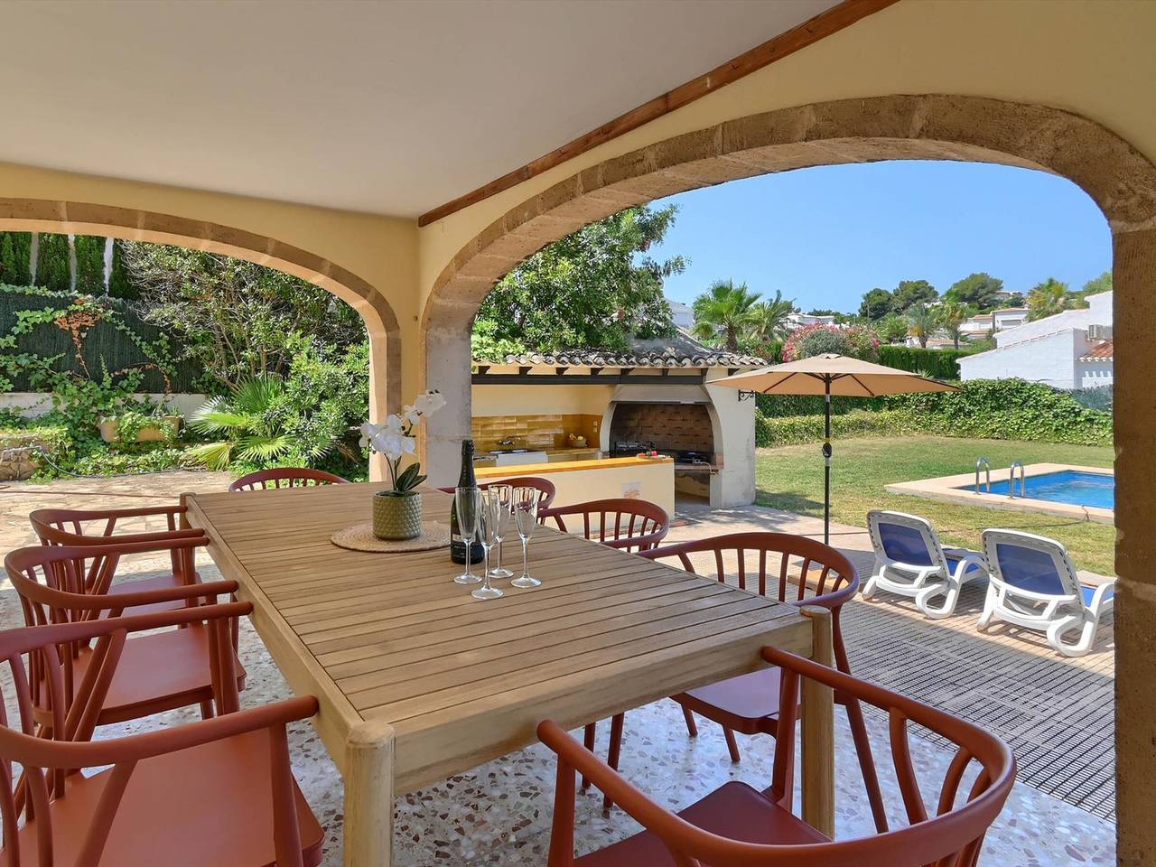 Villa confortable 14 pers, piscine privée, proche plage, animaux admis - Jávea, Costa Blanca in La Finca, Jávea