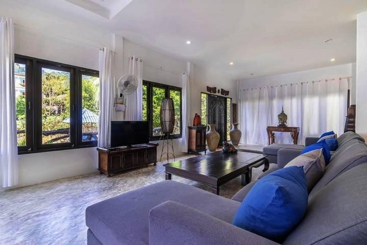 Villa pour 9 personnes, avec vue et jardin dans Koh Tao - 3