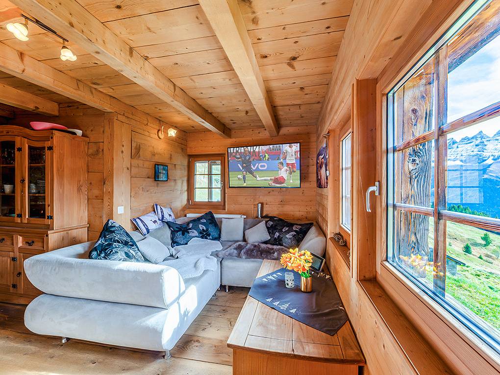 Maison de vacances pour 8 personnes avec balcon in Les Crosets, Val-d'Illiez