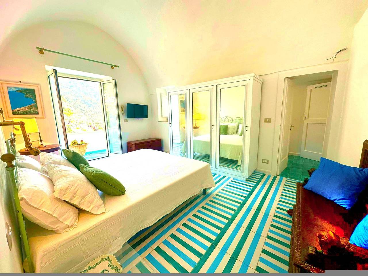 Villa terrazza e la luna in Positano, Costa Amalfitana