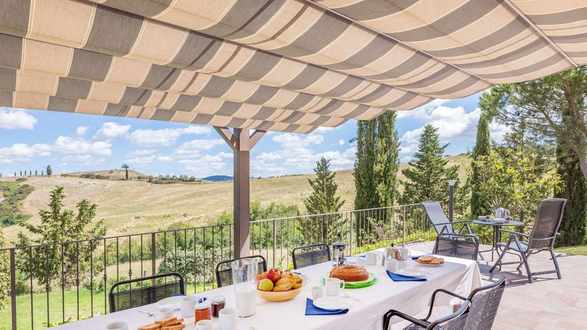 Villa pour 8 personnes, avec piscine et jardin dans Val d'Orcia - 2