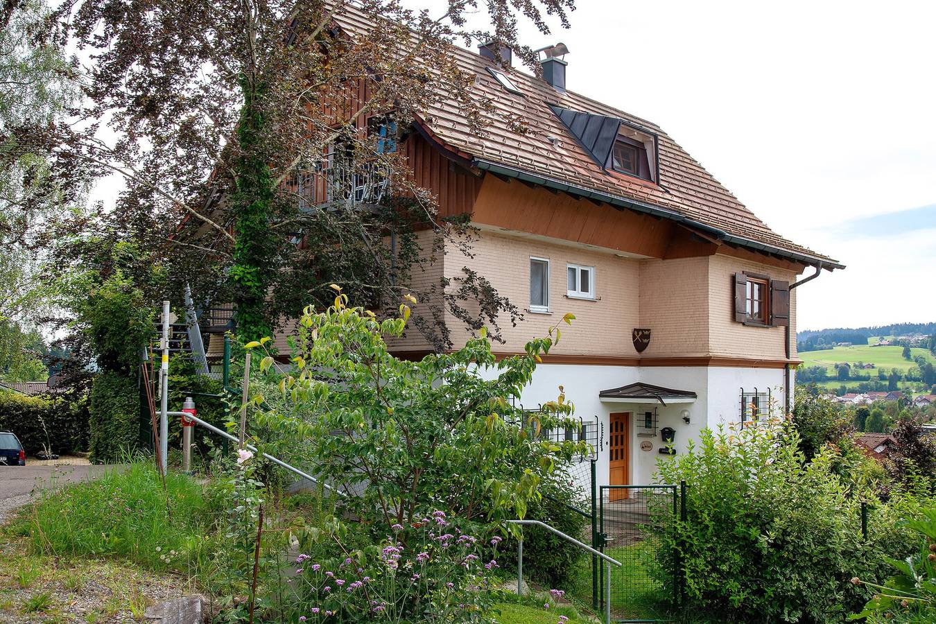 Apartamento entero, 'Ferienhaus im Allgäu - Apartamento pequeño' con bañera de hidromasaje y Wi-Fi in Weiler-Simmerberg, Suabia (Baviera)