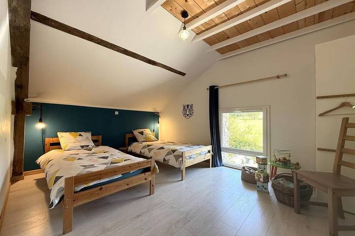 Maison de campagne pour 6 personnes, avec jacuzzi et jardin à Ledeuix - 3