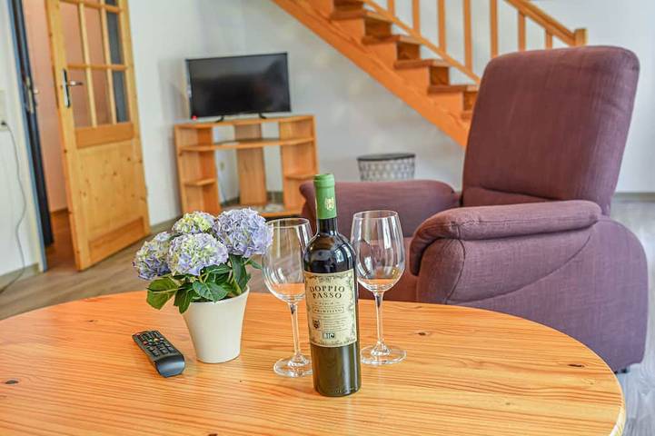 Vakantiewoning voor 3 personen, met terras en tuin in Bunde