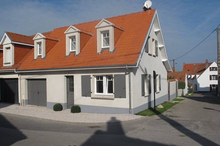Maison de vacances pour 6 personnes, avec piscine et terrasse à Wissant