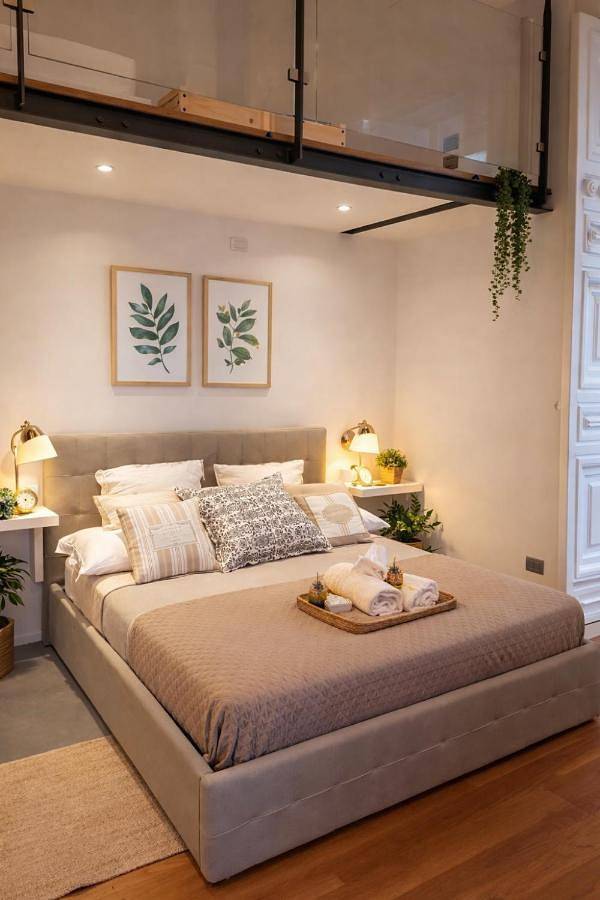 Loft per 4 persone, con balcone e panorama a Salerno