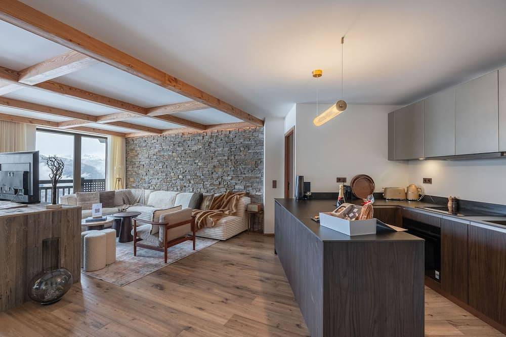 Apartamento entero, Nuevo apartamento a pie de pistas en Courchevel con acceso a Spa y piscina in Courchevel 1850, Saint-Bon-Tarentaise