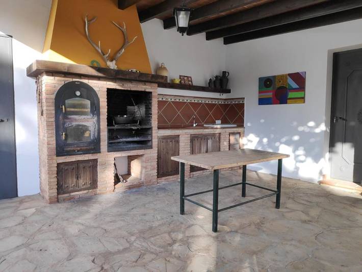 Casa rural para 8 personas, con terraza y vistas además de piscina y jardín en Villanueva del Rosario - 4