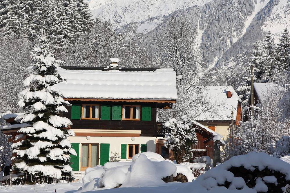 Beau chalet avec vue sur le mont Blanc, à Chamonix in Chamonix-Mont-Blanc, Massif du Mont-Blanc
