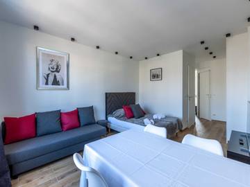 Gîte pour 4 personnes, avec balcon/terrasse dans Gare de Trouville - Deauville