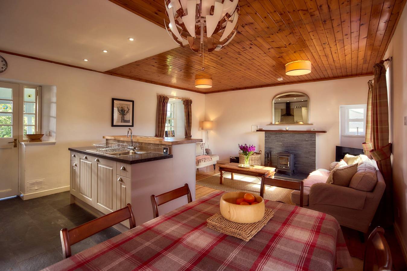 Cottage voor 6 personen met tuin in Lothian